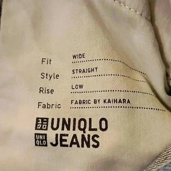 Uniqlo Flared Bottoms Low Rise Barrel Size 3 - Picture 4 of 11